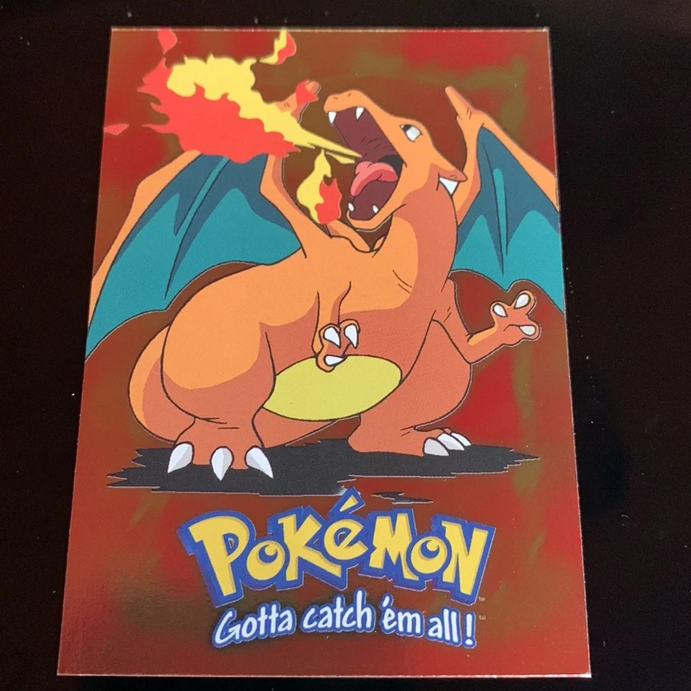 Charizard 06 Topps Pokémon The First Movie Trading card Halo 1999 Nintendo TCG